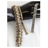 Faux Pearl Costume Bracelet & Watch Bands