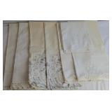 Embroidered & Lace Pillowcases