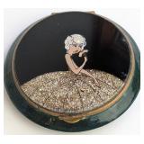 Novelty Green Trinket Box
