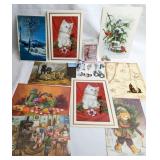 VTG Christmas Greeting Cards, Postcards