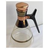 MCM Conical Glass Carafe