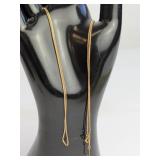 10K gold necklace