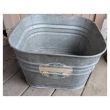Galvanised Steel Wash Tub
