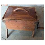 Antique rotary box butter churn