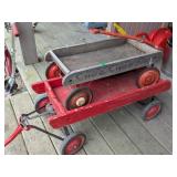 Child's Wood Pull Wagons