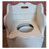 VTG Child's Potty Commode Chair