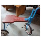 Child's Tricycle with Red Seat