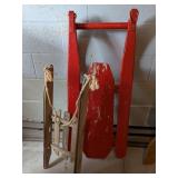 VTG Wood Snow Sleds