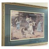 Arthur J. Elsley, Color Lithograph, 1903