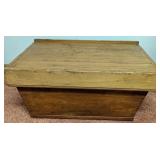 Antique American Storage Box with Lift-Off Lid
