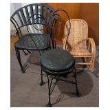 Trio of Eclectic Chairs
