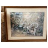 Floral Garden Framed Print