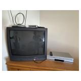 Sansui TV With VCR/DVD Player 27'