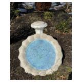 Large Concrete Bird Bath