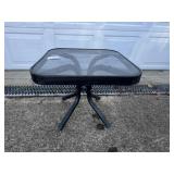 Square Metal Lawn Table