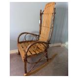 Amish Hickory Rocking Chair