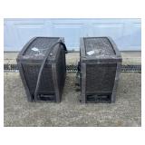 2 Suncast Waterhose Bin