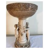 Vintage Cherub Pedestal Bowl