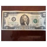 $2 Bill Serial #E31531667A
