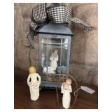 3 Willowtree Figurines with Lantern