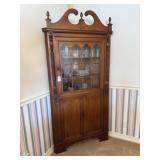 Corner China Cabinet 74x34