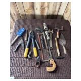 Wrenches, Saw, Paint Brush, Pliers and More