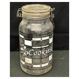 Anchor Hocking Glass Cookie Jar