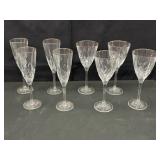 Eternity Platinum Crystal Stemware Glasses