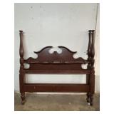 Vintage Headboard, Footboard Cherry Bed