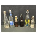 Collectible Swing Top Caps Bottles