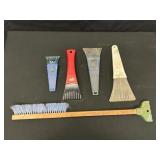 Multiple Ice Scrapers