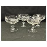 Heritage Crystal Footed Dessert