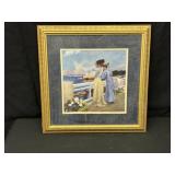 1906 Framed Art Les Mouettes