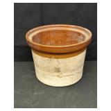 Vintage Salt Glazed Stoneware Crock Pot