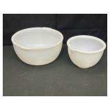 Glass Bake Milk Glass Bowls