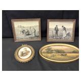 Vintage Reproduction Pictures by Jean Francios