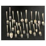 Embassy Silver Plated Forks and Spoons