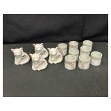 Porcelain Napkin Rings