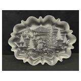 Vintage Platter Mikasa Christmas Story