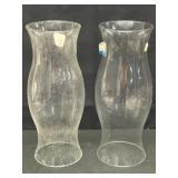 Vintage Clear Glass Hurricane Chimney Shades
