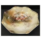 Antique Porcelain Fruit Bowl