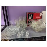Punch Bowel Set and Crystal