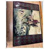 2x3 Horse and Rider Rug