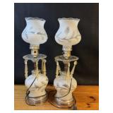 Victorian Style Boudoir Lamps