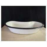 Vollrath White Enamel Basin