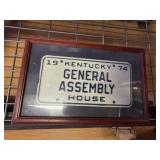 1974 Ky General Assembly Plate