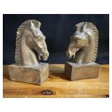 2 Horse Book Ends
