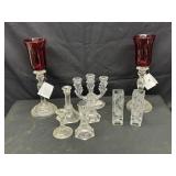 Crystal Candleholders