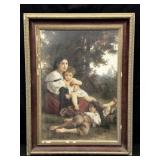 Reproduction Print of 1879 Painting