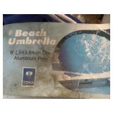 8Ft Beach Umbrella
